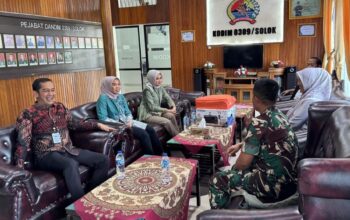 BRI Solok Jajaki Kolaborasi Layanan Keuangan dengan Kodim 0309, Perkuat Sinergi Pasca Lebaran