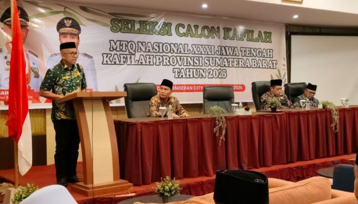 57 Kafilah Terpilih, Sumbar Siapkan Mental Juara Menuju MTQ Nasional