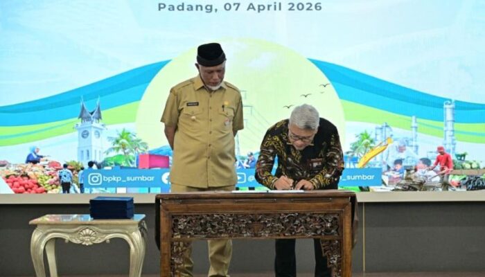 Pemprov Sumbar Gandeng BPKP Evaluasi Perencanaan 2026