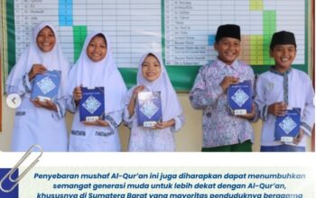 Perumda AM Padang dan Dompet Dhuafa Salurkan 500 Mushaf Al-Qur’an