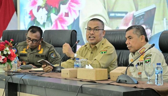 PR Besar Satpol PP dan Damkar, Sekda Sumbar Minta Satpol PP dan Damkar Lebih Responsif