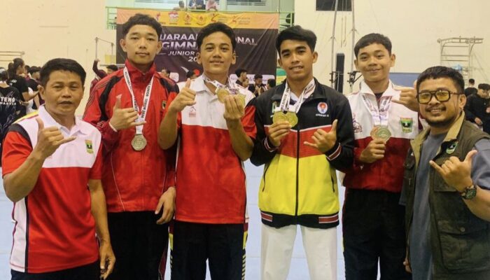 Sumbar Bawa Pulang 11 Medali dari Kejurnas Gimnastik 2026 Bandung