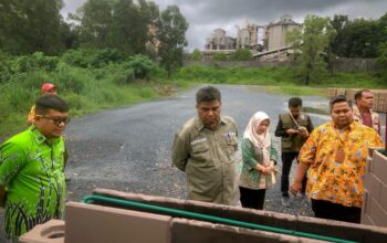BPBD Kabupaten Solok Lirik Sepablock PT Semen Padang untuk Huntap Korban Bencana