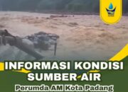 Distribusi Air di Padang Terganggu Akibat Hujan Lebat, Pelanggan Diminta Siaga