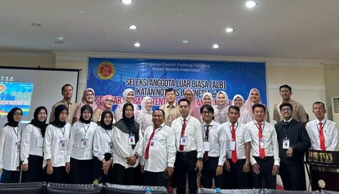 Pengda INI Padang Panjang Gelar Seleksi ALB dan Seminar Calon Notaris