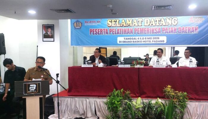 Bapenda Sumbar Siapkan 18 Jurusita dan 25 Pemeriksa Pajak