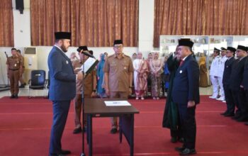 Raju Minropa Resmi Jadi Sekda Padang, Wali Kota Tekankan Inovasi dan Kinerja Nyata