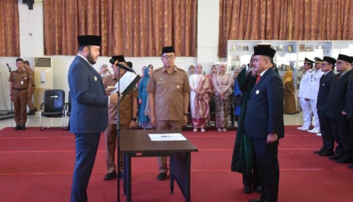 Raju Minropa Resmi Jadi Sekda Padang, Wali Kota Tekankan Inovasi dan Kinerja Nyata