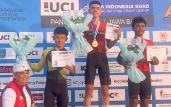 Balap Sepeda Sumbar Dulang 1 Emas dan 2 Perak di Kejurnas ICF Pangandaran 2026