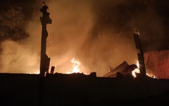 Rumah Semi Permanen di Bukit Gado-Gado Ludes Terbakar, Kerugian Capai Rp100 Juta