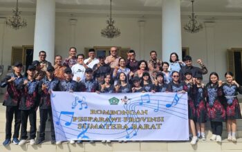 Pemprov Sumbar Lepas Kontingen Pesparawi Nasional XIV, Bawa Misi Toleransi dan Prestasi