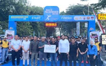 BRI Padang Dukung Road To Policewomen Run 2026, Perkuat Gaya Hidup Sehat Masyarakat