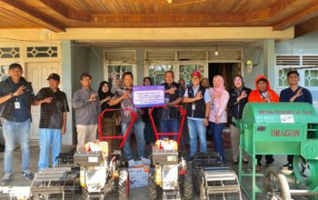 Program BRI Peduli TJSL Dukung Modernisasi Pertanian di Nagari Simarasok