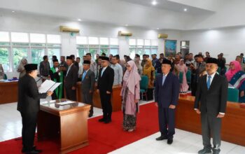 Mutasi Bergulir di Pemkab Tanah Datar, Bupati Eka Putra Lantik Wel Embra Jadi Kadis Pertanian