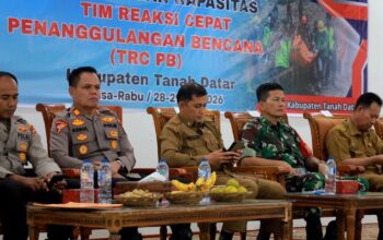 Pemkab Tanah Datar Perkuat Kapasitas Tim Reaksi Cepat Lintas OPD