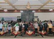 Anggota DPR RI Rico Alviano Helat Kegiatan Relawan Gerakan Kebajikan Pancasila 