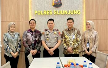 BRI Cabang Sijunjung dan Polres Sijunjung Dorong Sinergi Ekonomi Daerah