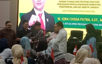 Sosper Perda 9/2018, Iqra Chissa Sebut tak ada Masa Depan Bagi Pemakai Narkoba