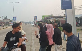 Peduli Kabut Asap, BRI Dharmasraya Salurkan Masker Gratis kepada Masyarakat