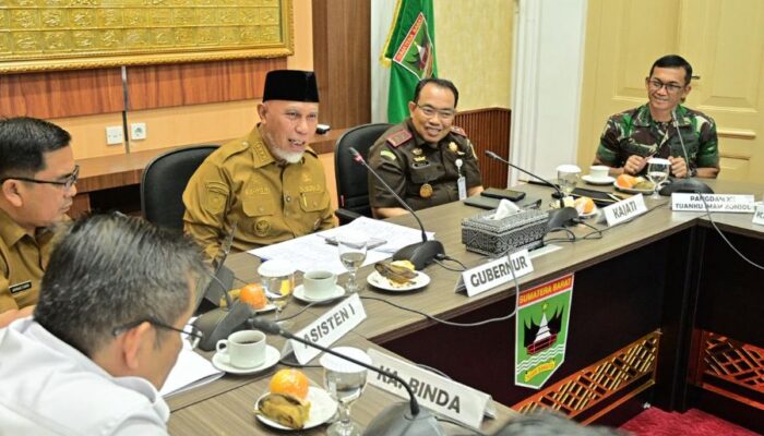 Mahyeldi Kumpulkan Forkopimda, Sumbar Perkuat Penanganan Narkoba dan LGBT
