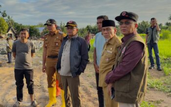 Maigus Nasir Dampingi Sestama BNPB Tinjau Banjir, Pemko Padang Minta Dukungan Penanganan