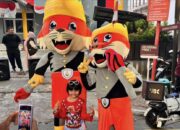 Si Rimau Muncul di CFD Padang, Bikin Warga Penasaran dengan Alek Porprov Sumbar