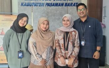 BRI Simpang Empat Perkuat Sinergi dengan BPS Pasaman Barat