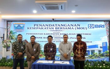 BRI Khatib Sulaiman dan Pemkab Mentawai Perkuat Kerja Sama Layanan Perbankan