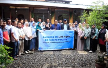 Gathering BRILinkAgen, BRI Padang Panjang Dorong Layanan Makin Dekat