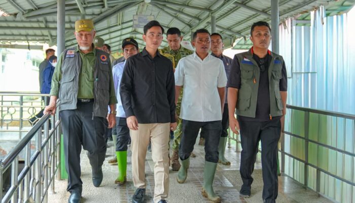Gibran Jenguk Korban Banjir Bandang di RSUD Arosuka, Dua Pasien Masih Dirawat