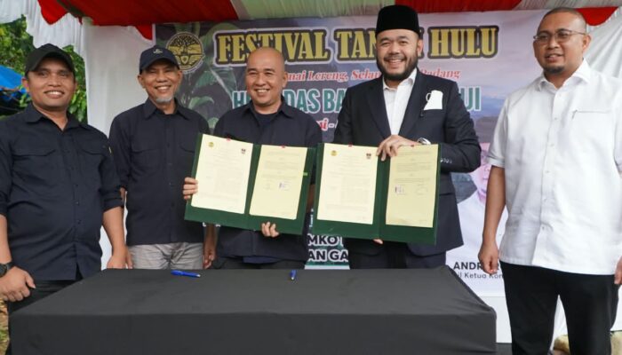 Fadly Amran Dorong Penguatan Green Infrastructure Lewat Festival Tanam Hulu