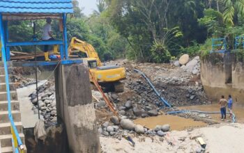 BWSS V Perbaiki Intake Lubuk Paraku, Perkuat Keandalan Air Baku Kota Padang