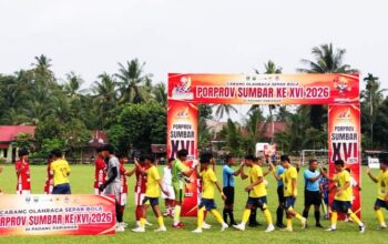 Semifinal Sepak Bola Porprov 2026, Digelar Hari Ini, Tim Padang Tantang Sawahlunto