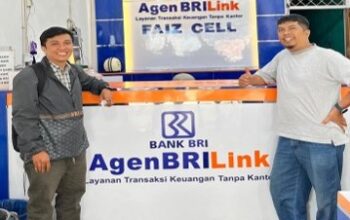 BRI Batusangkar Apresiasi Mitra BRILink Agen Faiz Cell