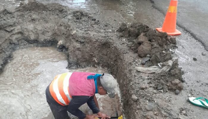 Pekerjaan Drainase Berisiko Ganggu Distribusi Air, Perumda Padang Minta Pelanggan Waspada