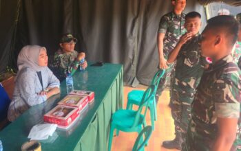 BRI Solok Pererat Silaturahmi dengan Yonif TP 951/Pandeka Marapi